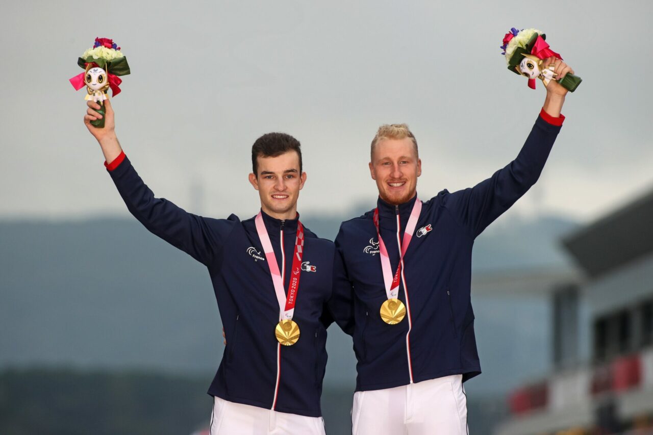 Alex et Corentin, médaillés d'or aux Jeux Paralympiques Tokyo 2021